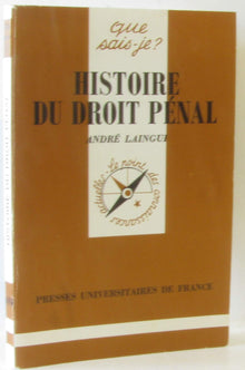 Histoire du droit pénal