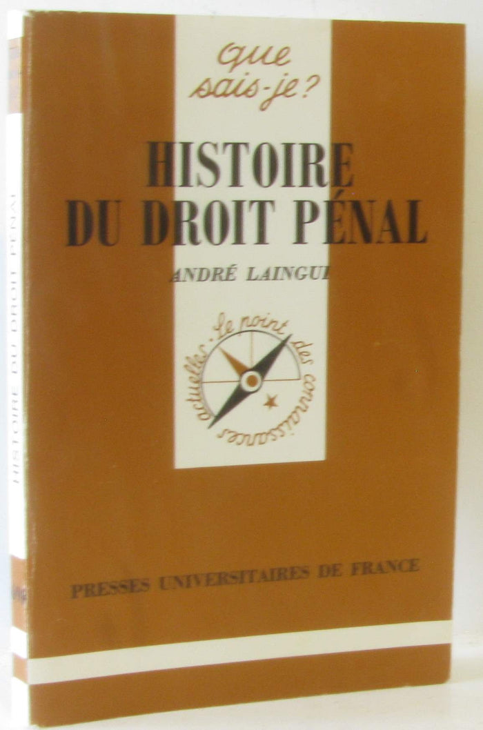 Histoire du droit pénal