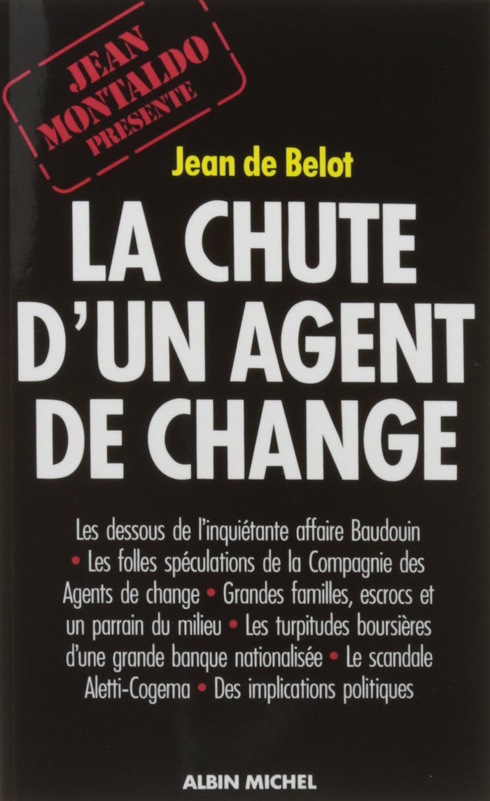 La chute d'un agent de change