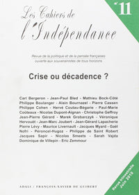 Cahiers de l'indépendance n11