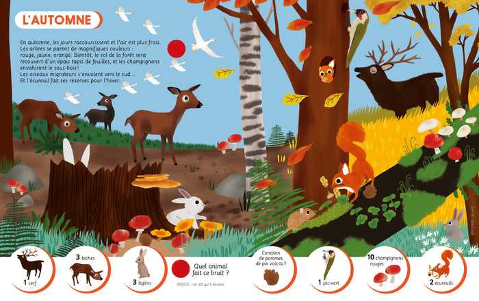 Ecoute et trouve Les saisons