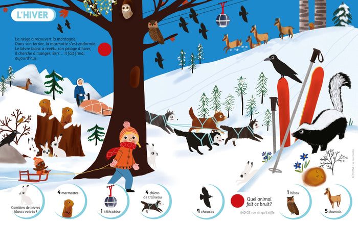 Ecoute et trouve Les saisons