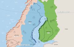 L'Europe du Nord en train