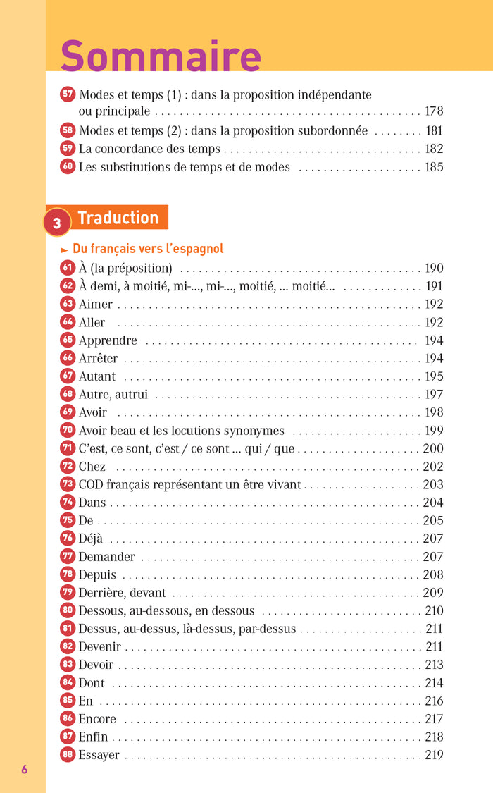 Bled Supérieur - Espagnol