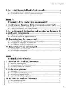 Les fondamentaux - Droit commercial