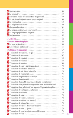 Bled supérieur - Anglais