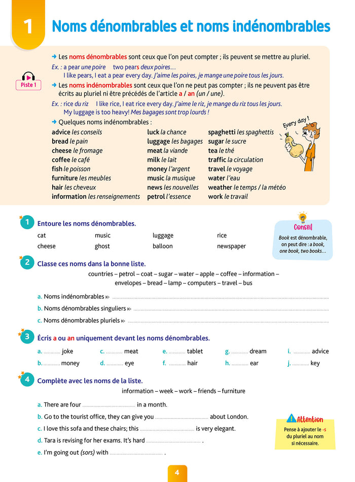 Pour comprendre anglais 4e