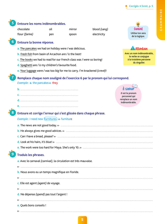 Pour comprendre anglais 4e