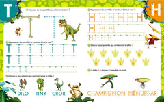 Gigantosaurus Mon cahier ardoise des grandes lettres