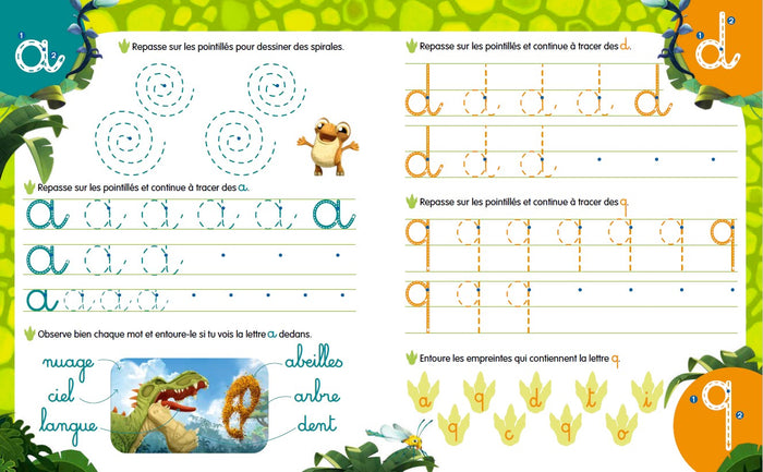 Mon cahier ardoise des petites lettres