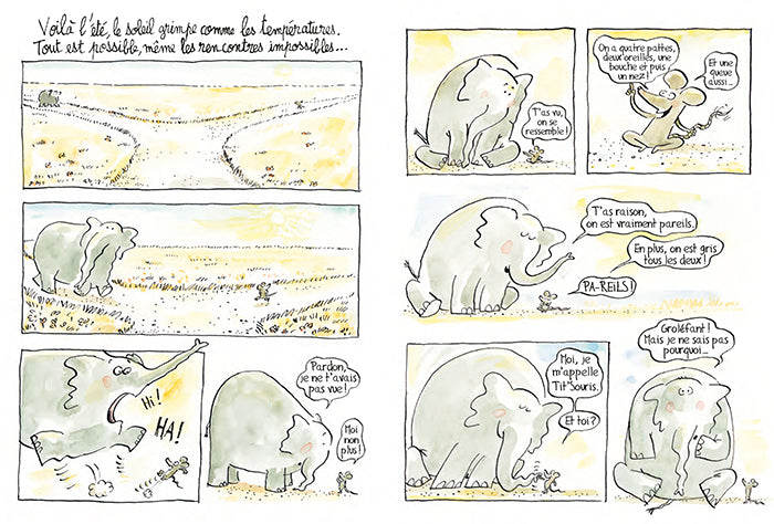 Groléfant & Tit'souris, histoires de bêtes