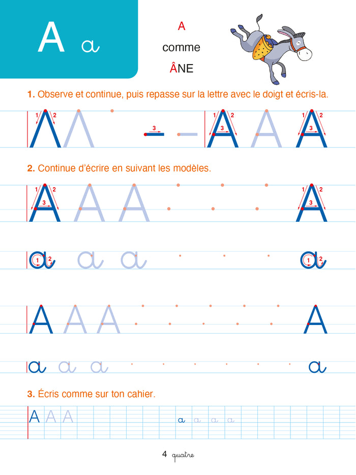 Bled Cahier d'écriture dès 5 ans