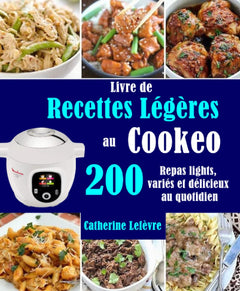 Livre de Recettes Légères au Cookeo