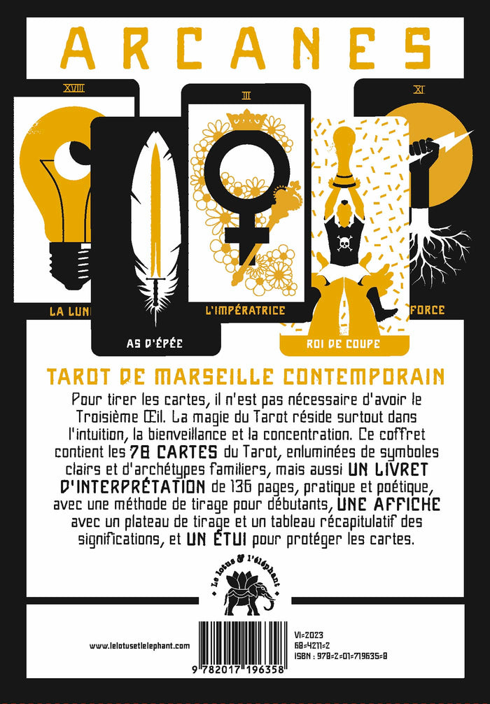 Arcanes, Tarot de Marseille Contemporain
