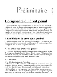Fondamentaux - Droit pénal général 2023