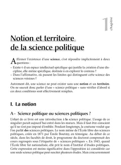 Les fondamentaux - Introduction à la science politique