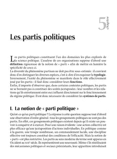 Les fondamentaux - Introduction à la science politique