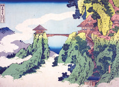 Temples, pagodes et sanctuaires par les grands maîtres de l'estampe japonaise