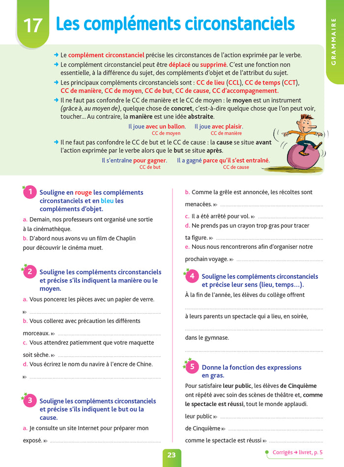 Pour comprendre français 5e