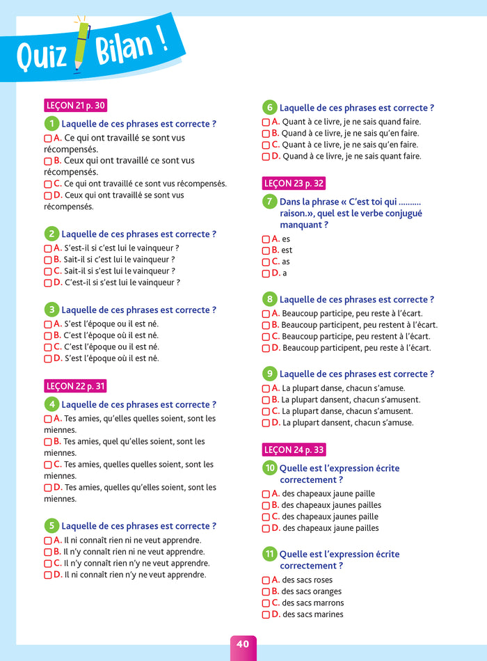 Pour comprendre français 4e