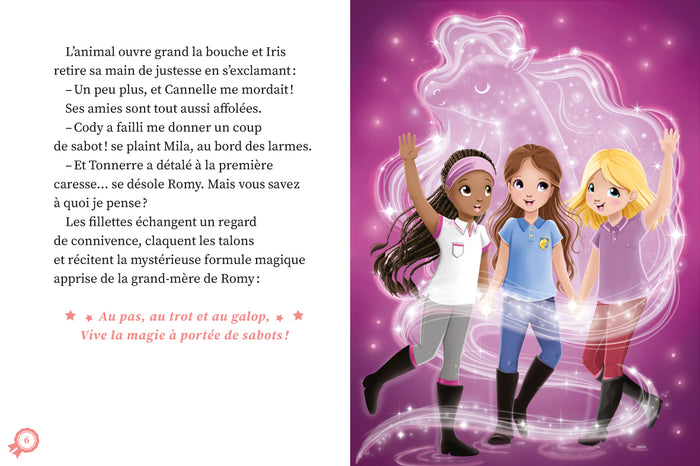 Une, deux, trois cavalières - Premier jour au poney club - Tome 1