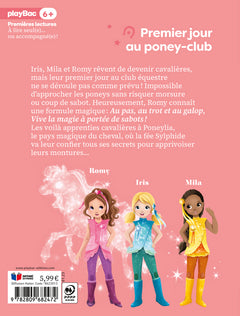 Une, deux, trois cavalières - Premier jour au poney club - Tome 1