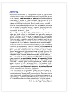 Enseigner au quotidien - Mettre en oeuvre l'enseignement explicite