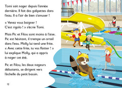 A la piscine