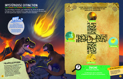 Mission Dinosaures - Mes énigmes en stickers