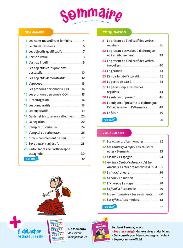 Pour comprendre l'espagnol, 5e