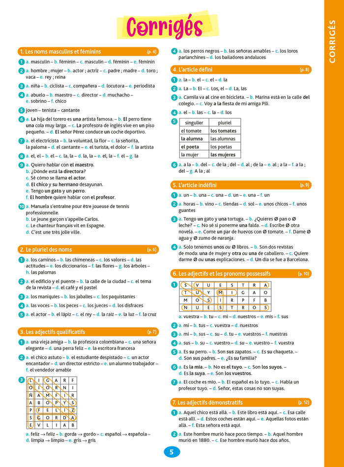 Pour comprendre l'espagnol, 5e