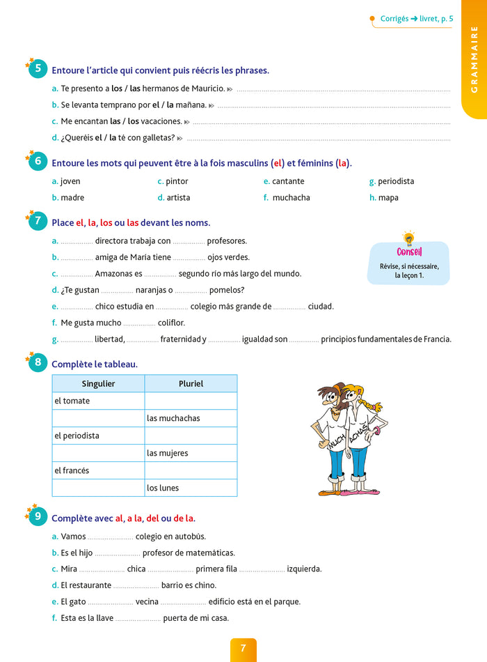 Pour comprendre espagnol 4e
