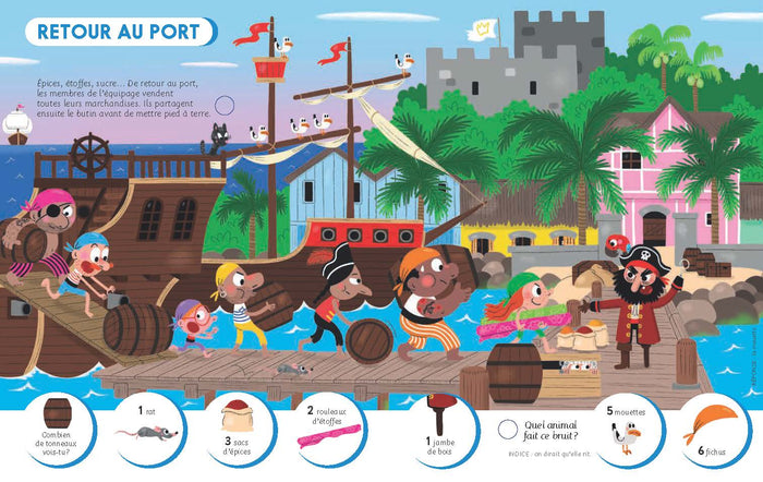 Ecoute et trouve les pirates