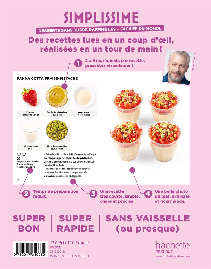 Simplissime : Desserts sans sucre raffiné les + faciles du monde