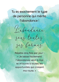 Oracle de la manifestation - Tu as absolument tout en toi pour faire de ta vie le plus bel endroit d