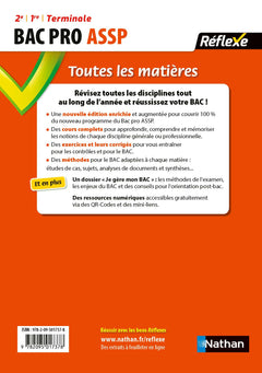 Toutes les matières - Bac Pro ASSP - Réflexe - 2025