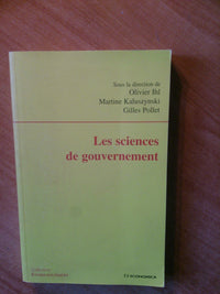 SCIENCES DE GOUVERNEMENT (LES)