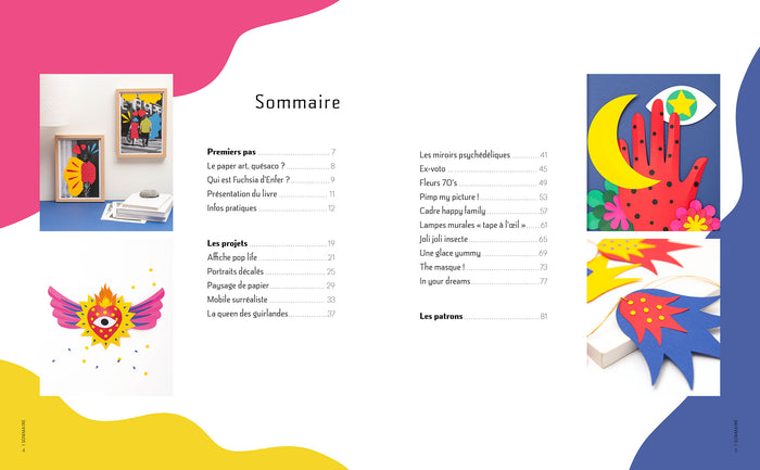 Mon atelier de paper art