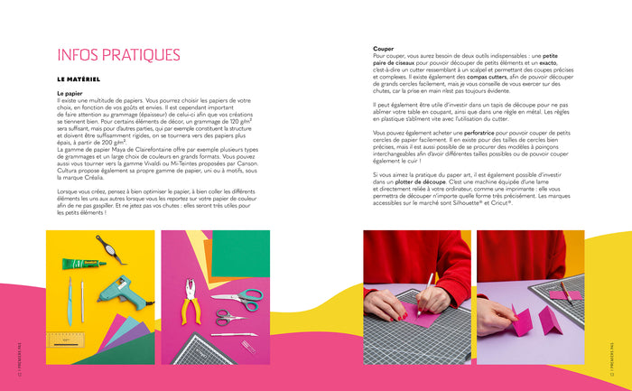 Mon atelier de paper art