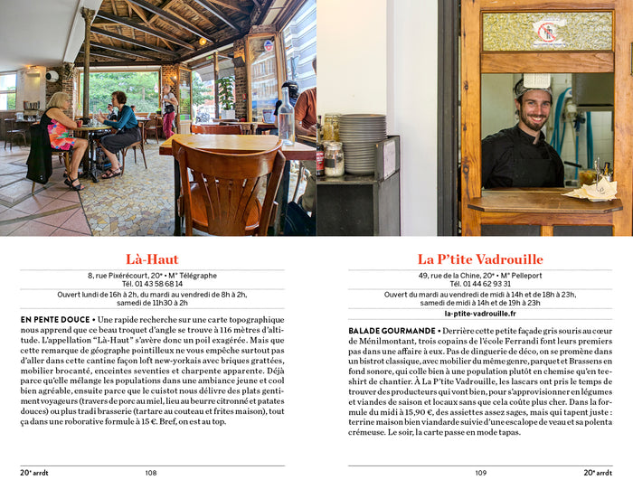 Paris petits bistrots des grands chefs