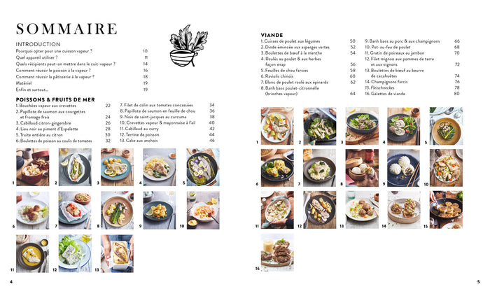 Recettes vapeur