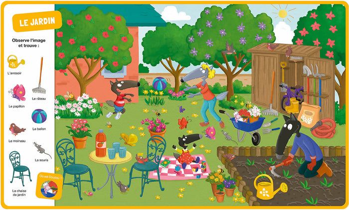 P'tit Loup - Cherche et trouve - Vive la nature NED