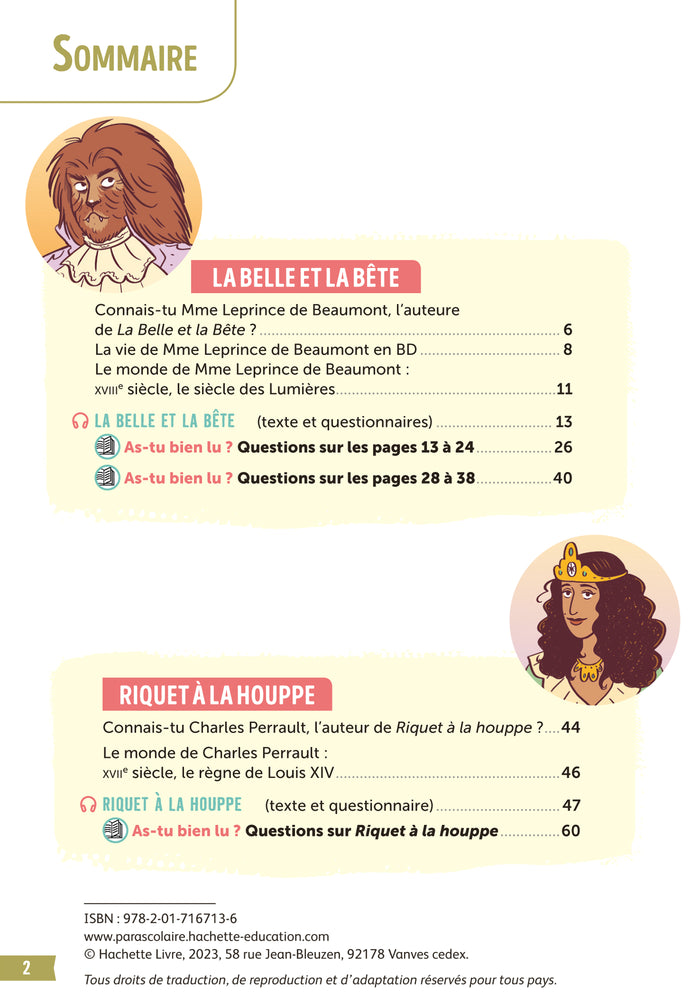 Bibliocollège - La Belle et la Bête et autres contes