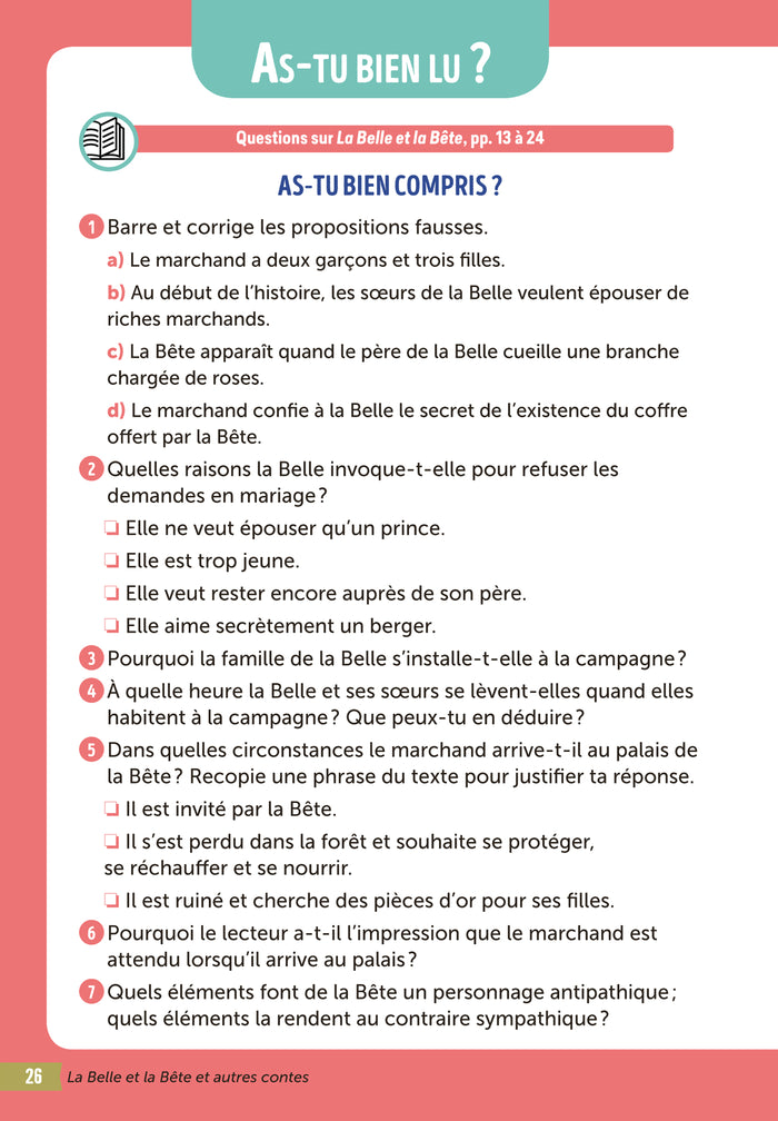 Bibliocollège - La Belle et la Bête et autres contes