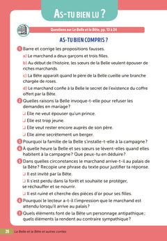 Bibliocollège - La Belle et la Bête et autres contes