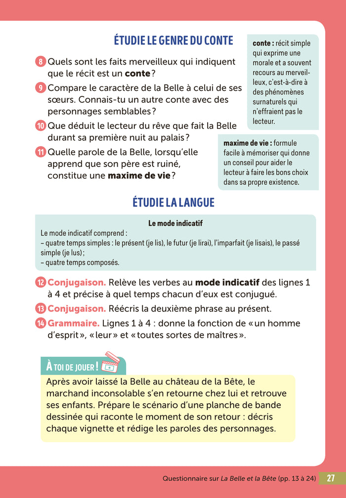 Bibliocollège - La Belle et la Bête et autres contes