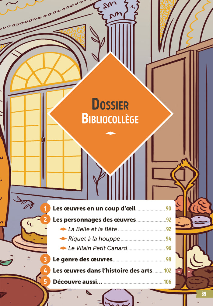 Bibliocollège - La Belle et la Bête et autres contes