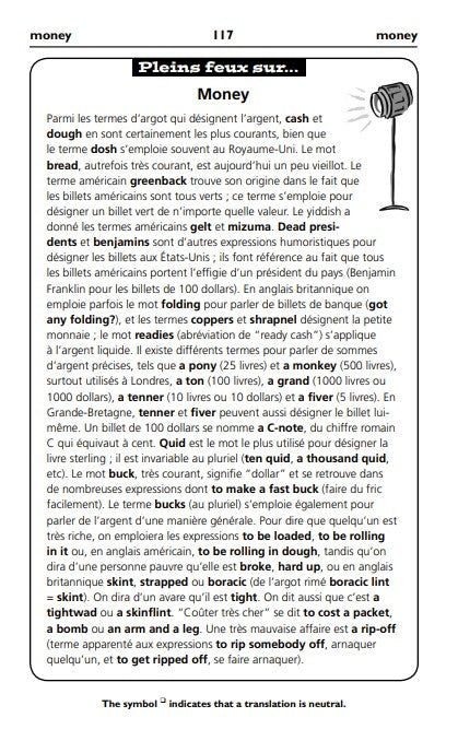 Harrap's slang - Dictionnaire d'argot anglais et américain