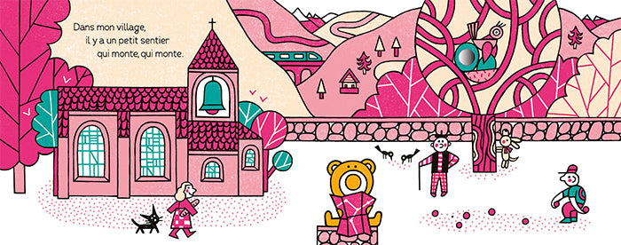 Là-haut, dans la montagne