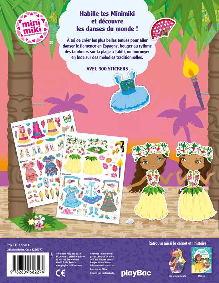 Minimiki - Stickers - Danses du monde